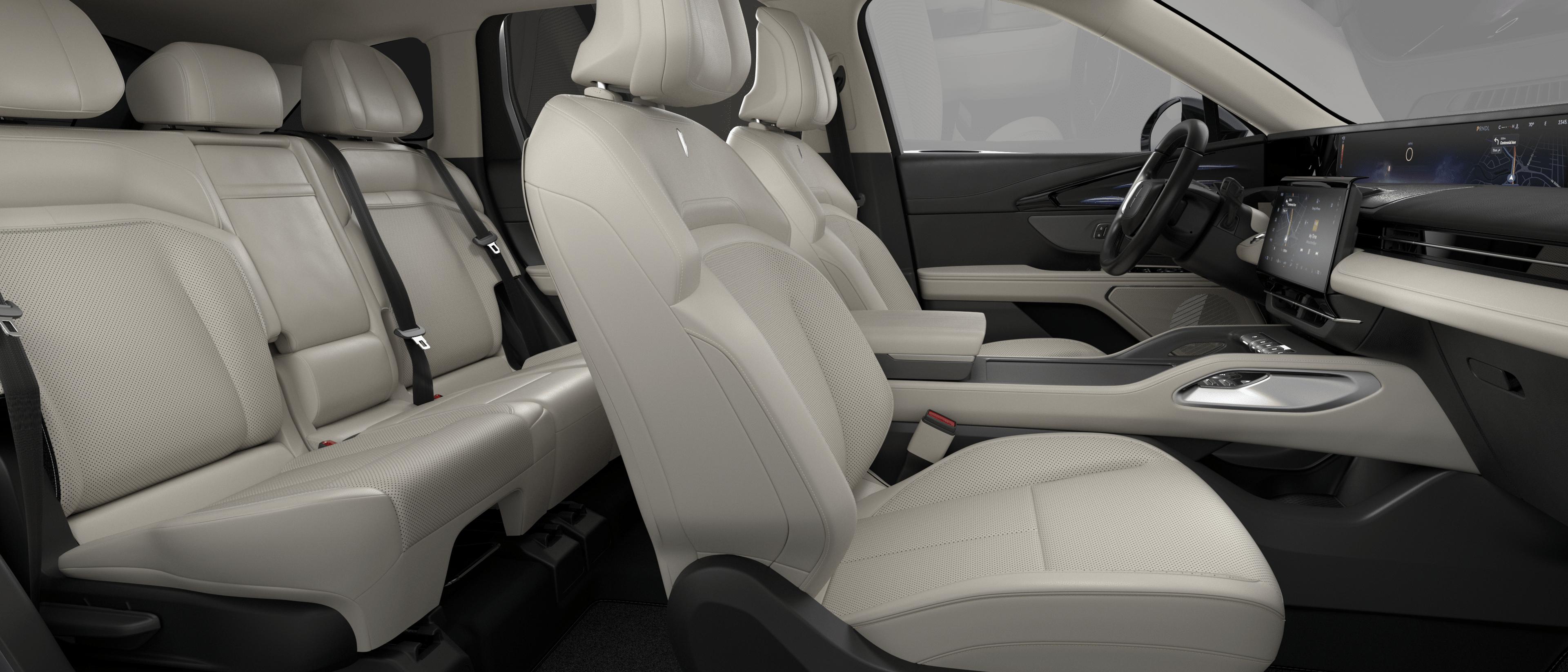 The standard 10-way driver’s seat inside the 2027 Lincoln Nautilus Premiere model