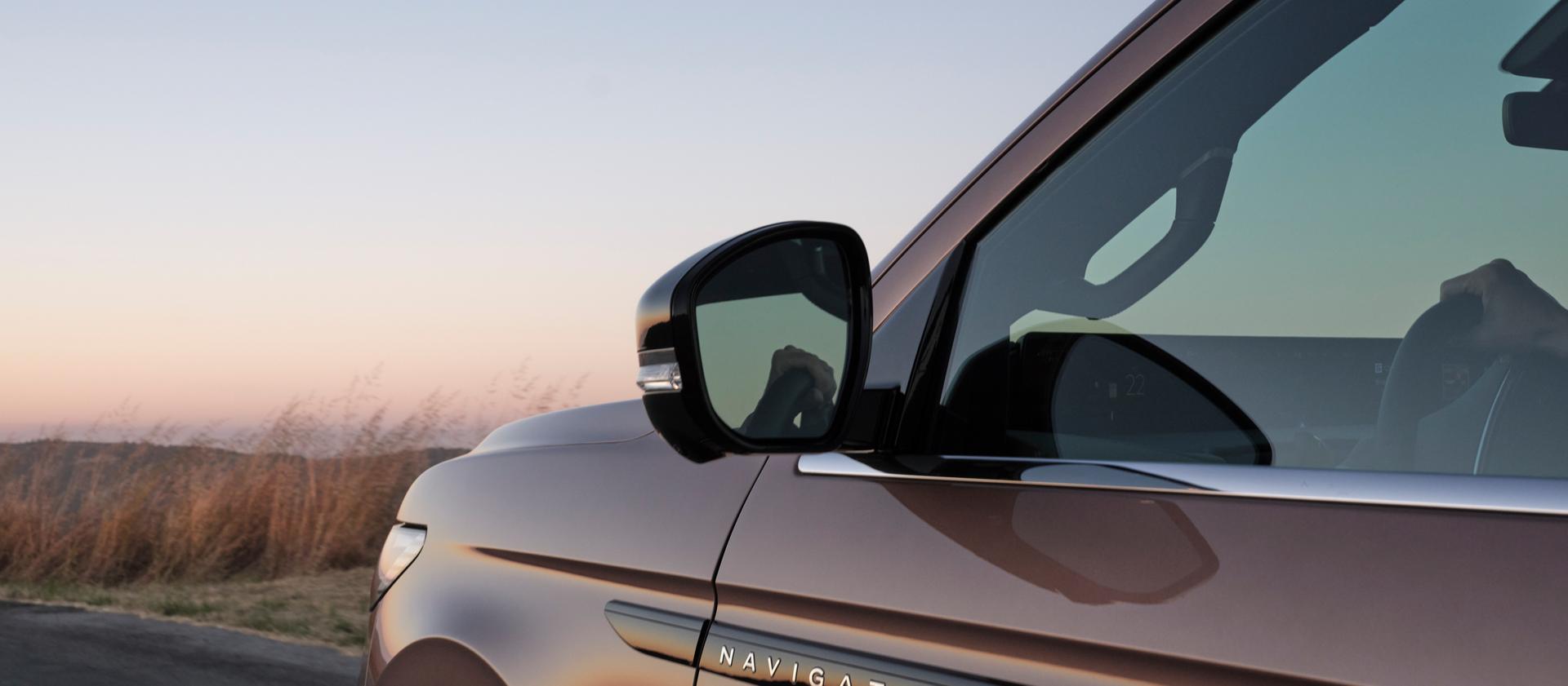 L’insigne extérieur d’un VUS Lincoln Navigator® 2026