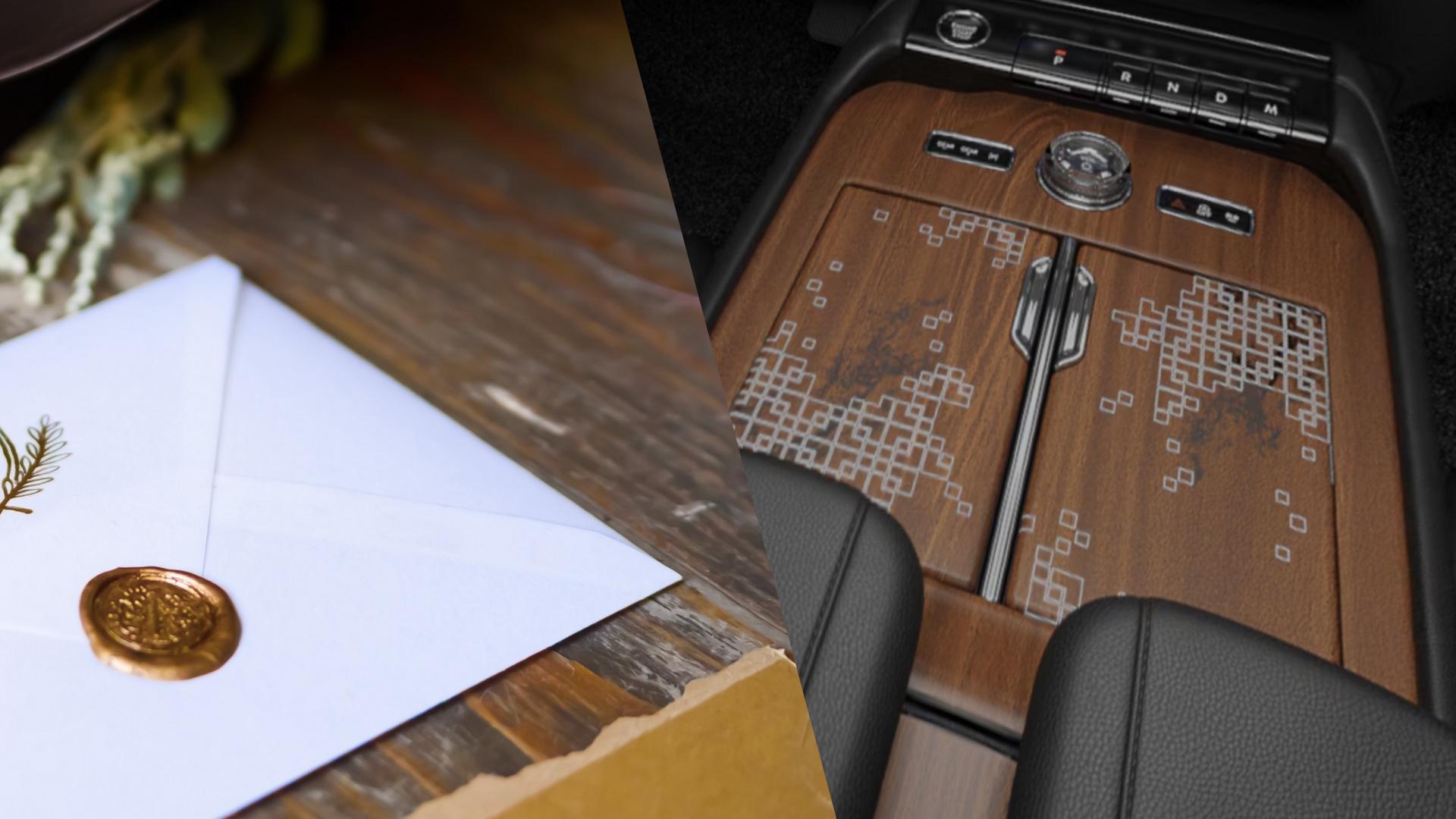 Vue intérieure du Lincoln Navigator.